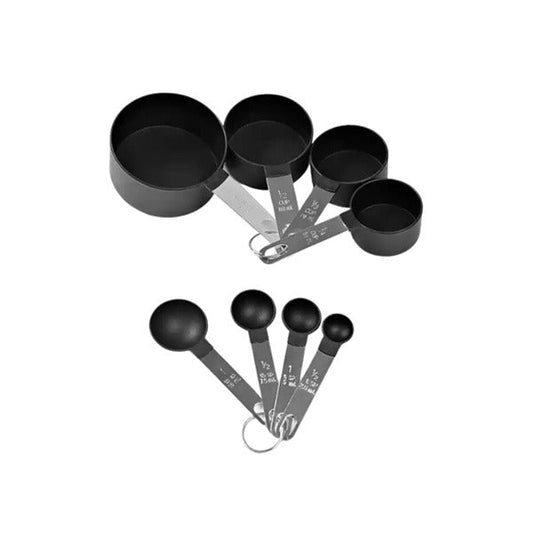 SB3019 8Pcs Measuring Spon Set Gray 144c