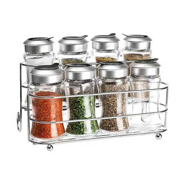 SD-006 Spice Jar 9Pcs Set 100ml 8c