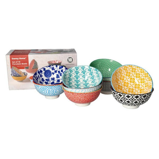 SE-005 4.75''Dinner Bowl 10Pcs Set 8c