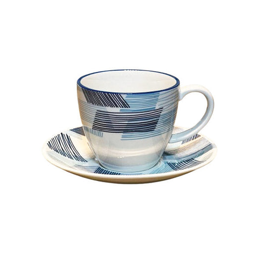SF07-8 200ml 6Pcs Set Cup&Saucer 72c