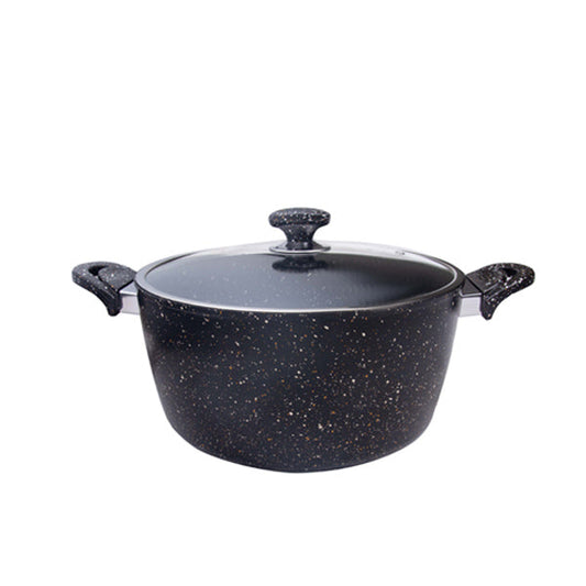 SF3632GR 32" Pot BLACK SAFLON 11.25Lt 6c