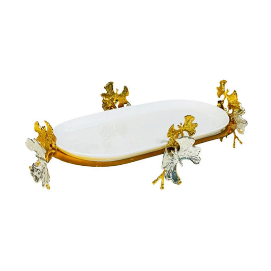 SJ1005S Oval Porcelain Dish (G) 24c