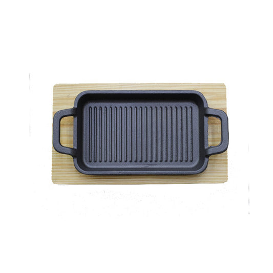 SP0009 Sizzling Dish Rect Grill 20*10cm