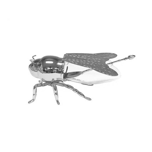 SQ-002 Bee Suger Pot Silver 36c