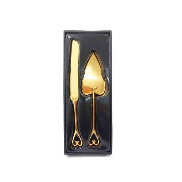 SQ-012 Peacock Knife+Spatula Set G 48c