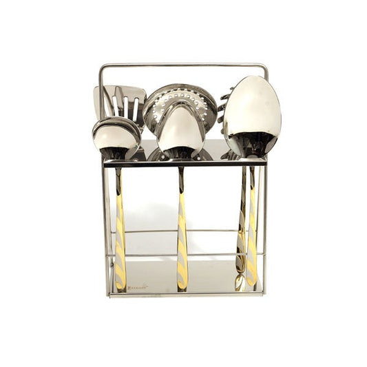 SS05-6G ELEGANT 6PS 4line SPOON SET 6c