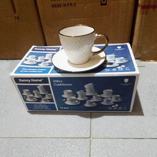 STB20-2 120ml 6Pcs Cup&Saucer Set 6c