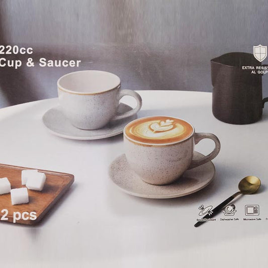 STB22-1 120ml 6Pcs Cup&Saucer Set 8c