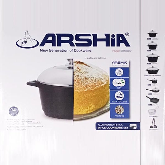 SW-1014 (BOS-007)Arshia 14Pcs Cook-Set