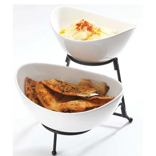 SY4441 Oval Bowl + Stand Symphony 6c