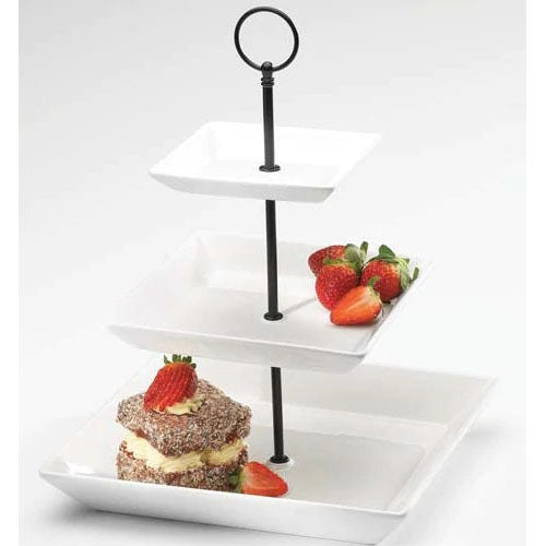 SY4457B 3Tier Sq Cake Stand Symphony 6c