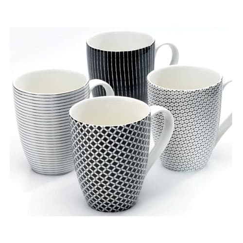 SY6037 Symphony Contempo Mug 4Pcs (6/c)