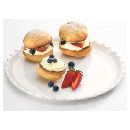 SY7154 Pearl Rnd Plater30cm Symphony 8c