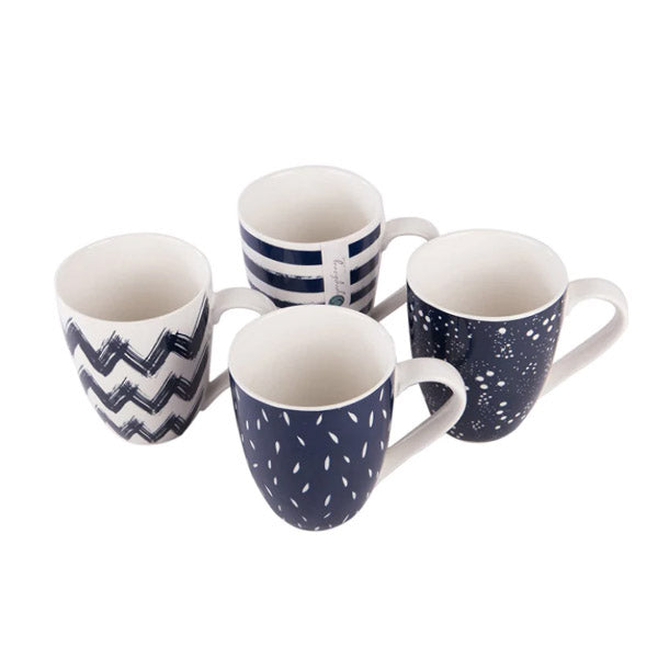 SY7216 4ps Indigo Art Mug Symphony 6c