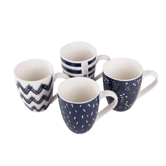 SY7216 4ps Indigo Art Mug Symphony 6c