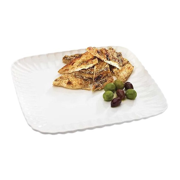 SY7565 GrooveSquareServingPlate 30cm 12c