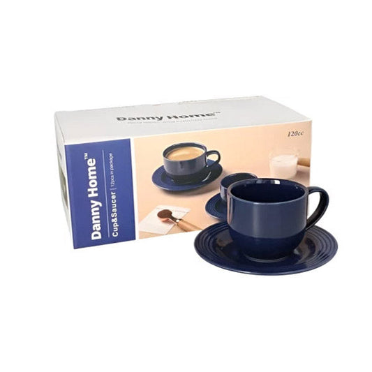 SYP42-08 6Pcs Cup Saucer Set 220ml 6c