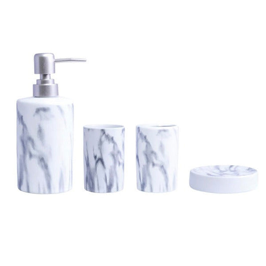 3T-011 (JY-014) 4Pcs Bart Set White 24c