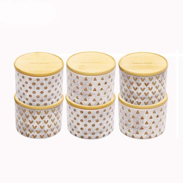 T07-35 6pcs Storage jar DannyHOME 6c