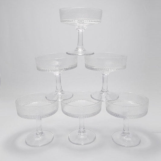 T1006 6Pcs Ice-Cream Bowl Set 115ml 8c