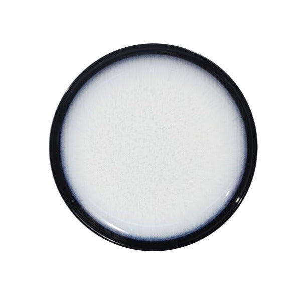 T26-01  10'' BW Dinner plate DH 20c