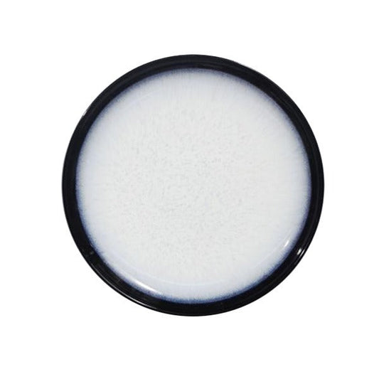 T26-01  10'' BW Dinner plate DH 20c