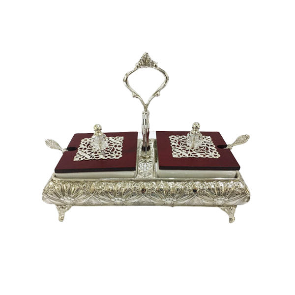 TA1048 2*1 Condiment Set Orchid (9c)