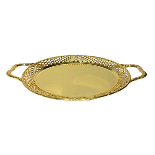 Ta1615 Golden Serveing Tray ORCHID 12c