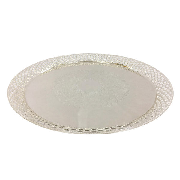 TA1621 Tray  Round M (S) ORCHID 8c