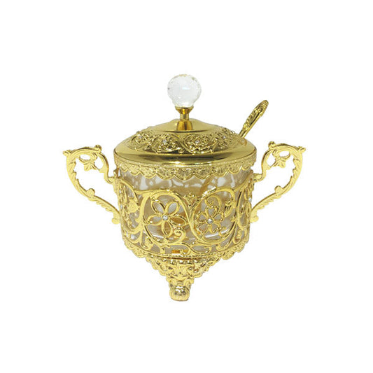 TA1744 Single Sugar Pot (G) ORCHID