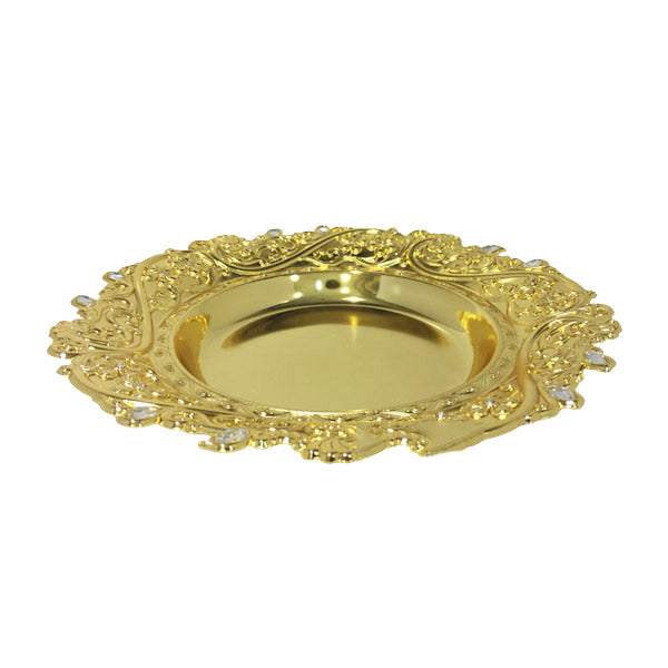 TA1756 Round Plate (G) ORCHID