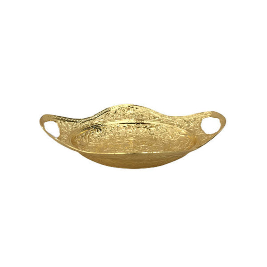 TA2129 Oval Bowl Small (G) ORCHID