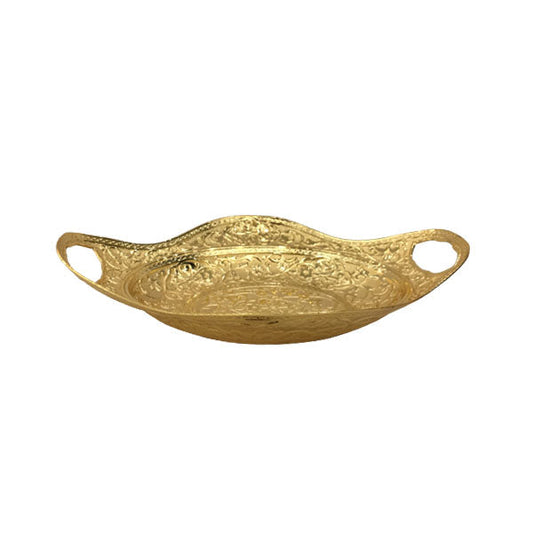 TA2131 Oval Bowl Golden Orchid 12Pc-ctn