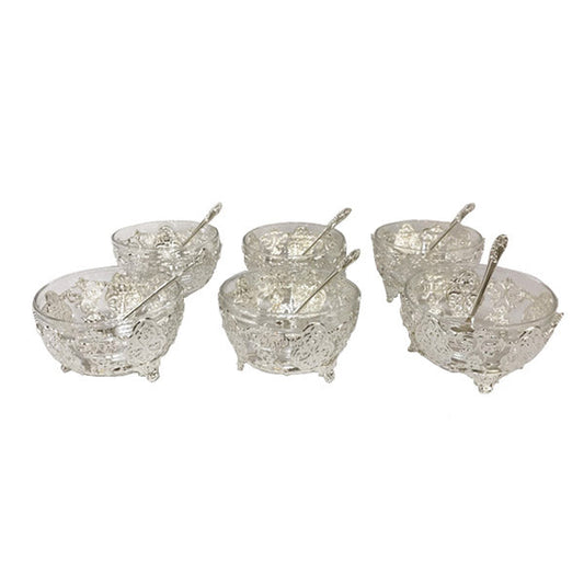 TA2167 6Pcs Ice Cream Cup+Spn (S)ORCHID