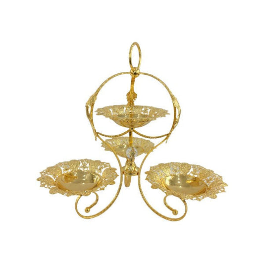 TA2172 4way serving Stand (G)  ORCHID 6c