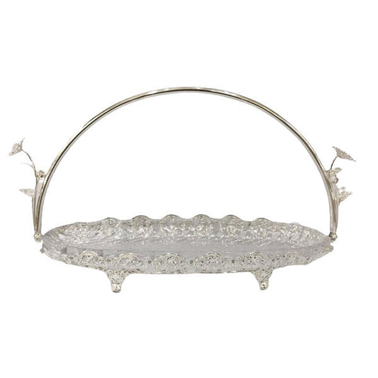 TA2297 Oval Long Serving Dish ORCHID 6c