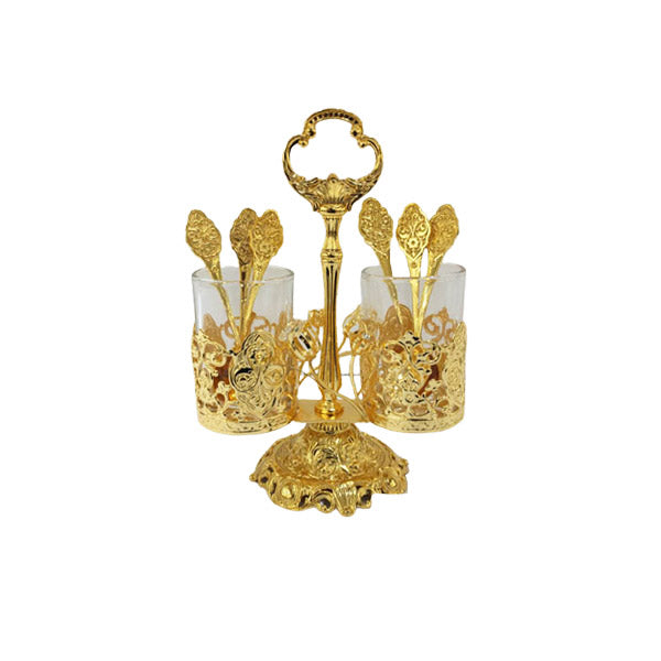 TA2499 Spoon Holder (G) Orchid 18c