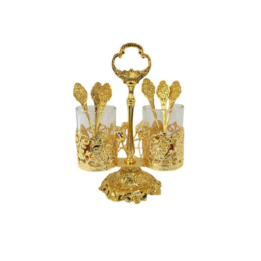 TA2499 Spoon Holder (G) Orchid 18c
