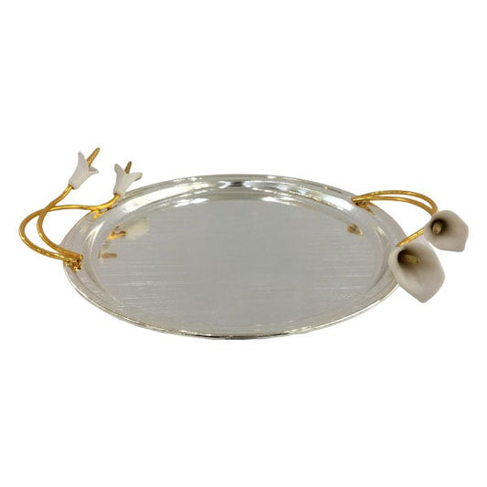 TA2565 S Round Lily Tray M Orchid 8c