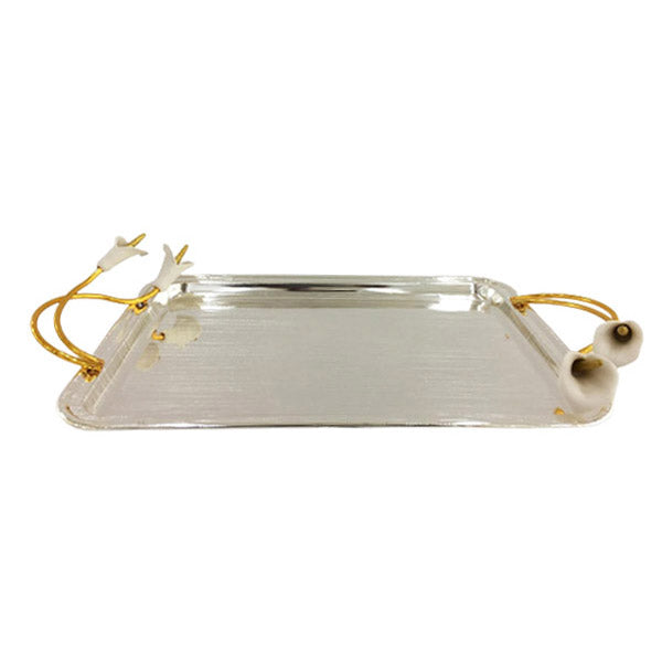 TA2569 S Rect Lily Tray M Orchid 8c