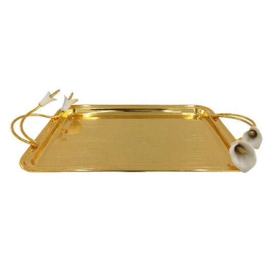 TA2570 G Rect Lily Tray M Orchid 8c