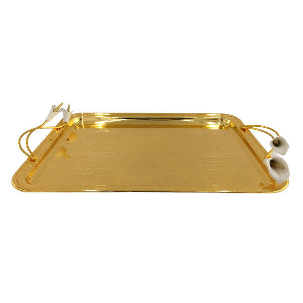 TA2572 G Rect Lily Tray L Orchid 8c