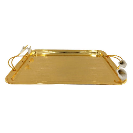 TA2572 G Rect Lily Tray L Orchid 8c