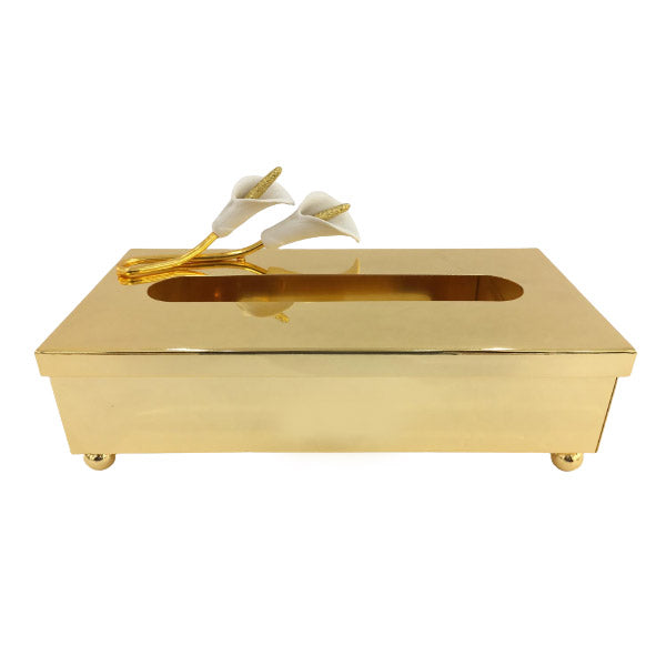 TA2589 G Lily Tissue Box 12c