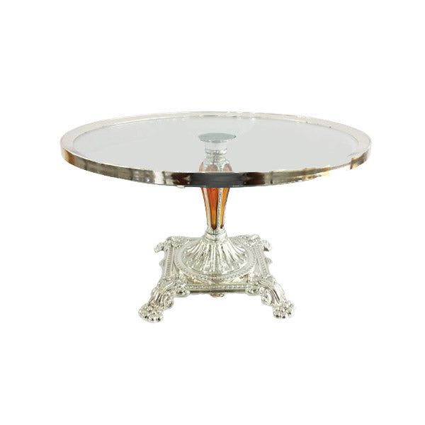 TA63 Cake Stand Orchid 4c