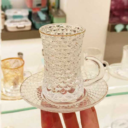 TCF416A/L12 6Pcs Cup Saucer Set 100ml 8c