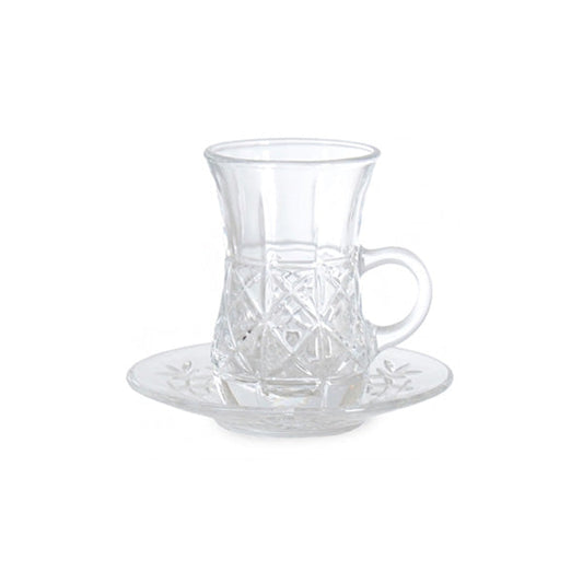 TCF421C/L12 6Pcs Cup Saucer Set 110ml 8c