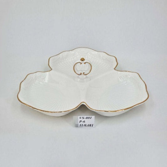 VS001 3-Snack Dish-L (32x32x9) 6c