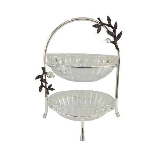 WB1008 2Tier Bowl (S)  ORCHID 4c