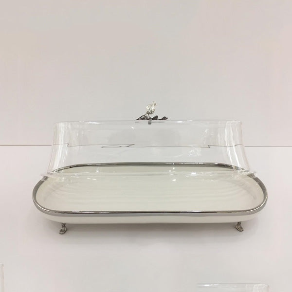 WB1380 Ceramic-Dish With-L 41x15cm (S